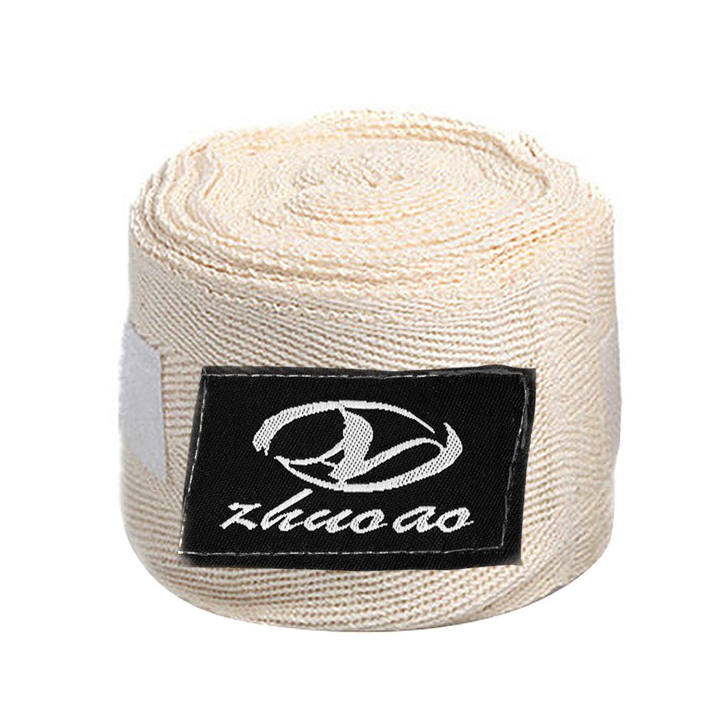Băng Quấn Tay Vải Cotton Co Giãn Thấm Hút Mồ Hôi Tốt Chuyên Dùng Tập Boxing