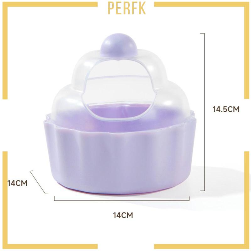 Hamster Sand Box Bath Box Small Animal Bath House Vòi hoa sen Bồn tắm Hamster Sandbox Health Gear Corner Toilet with Roof, Hamster Sand Bathroom Container for Hamster Totoro Chinchilla