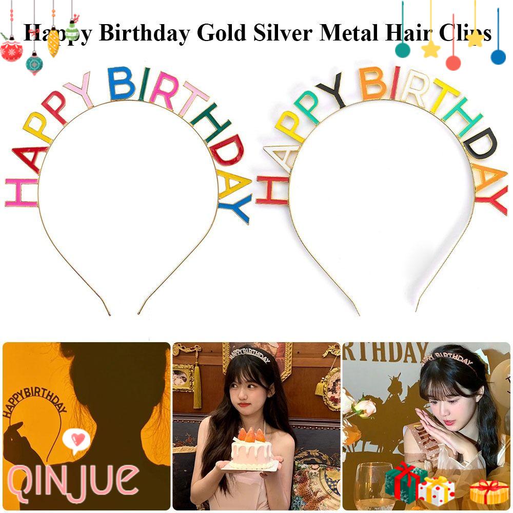 Qinjue Happy Birthday Mũ Vương Miện Sinh Nhật Mới Cho Bé