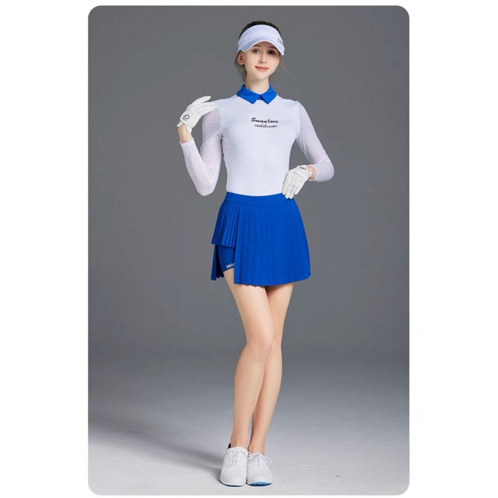 Chân Váy Xếp Ly Ôm Dáng Chống Chói Thời Trang Cho Nữ