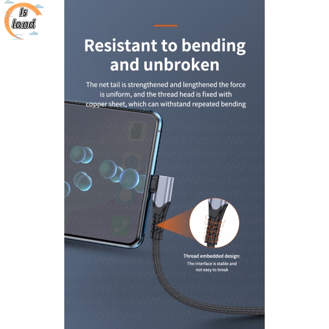 Cáp Sạc Nhanh Usb Type C 6a Vỏ Nhôm Cho Điện Thoại