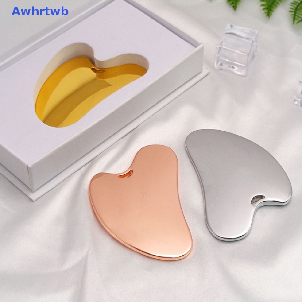 Dụng Cụ Mát Xa Gua Sha Bằng Kim Loại Cho SPA Mới