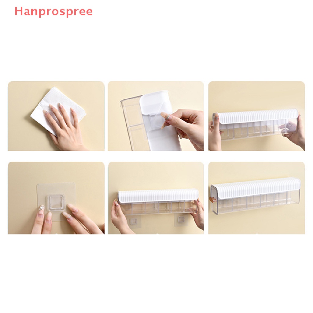 Hộp Đựng Gia Vị Treo Tường Nhiều Ngăn Tiện Lợi