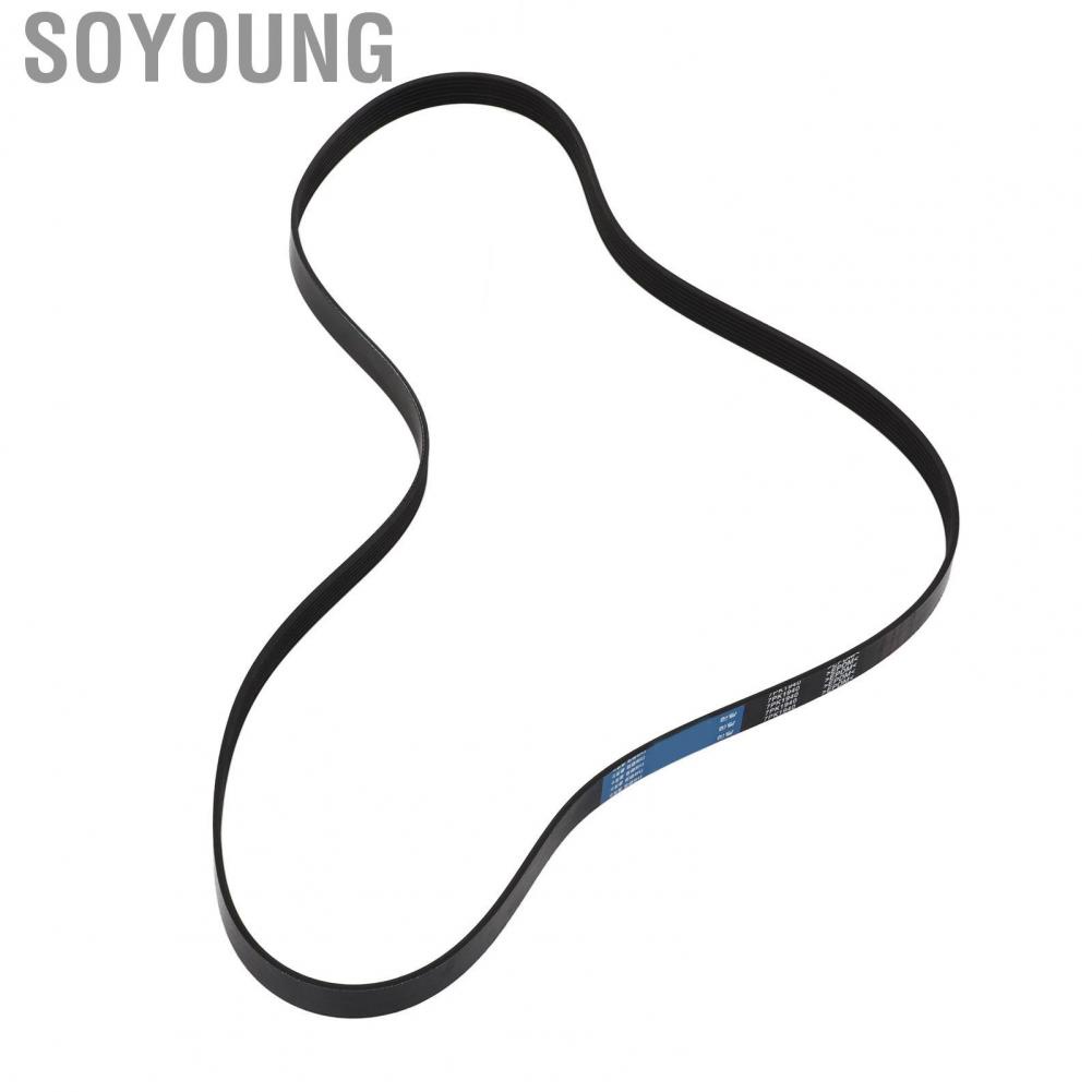 Soyoung 7PK1940  Tough Heat Resistant Serpentine Belt Exquisite Workmanship Anti Aging for Vehicle