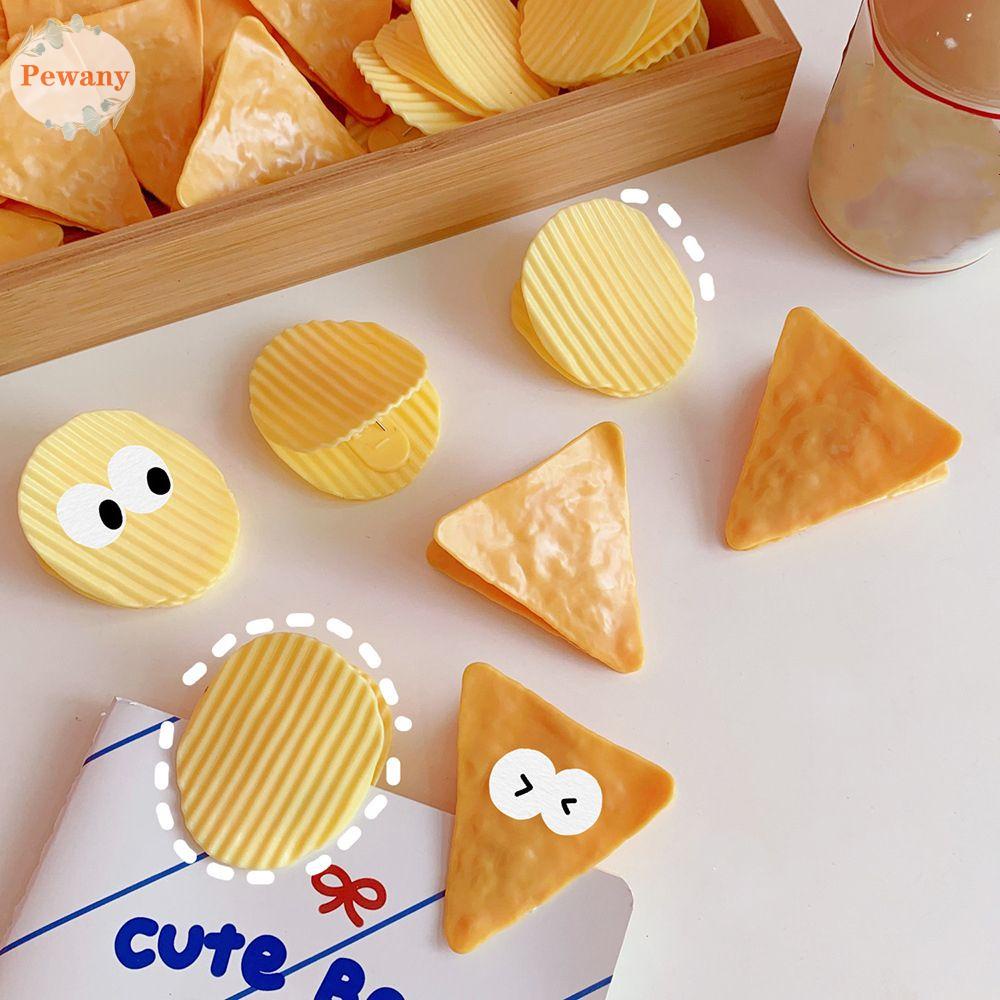 Kẹp Giấy Thử Khoai Tây Chiên Hình Cuốn Sách Phong Cách Ins Hàn Quốc