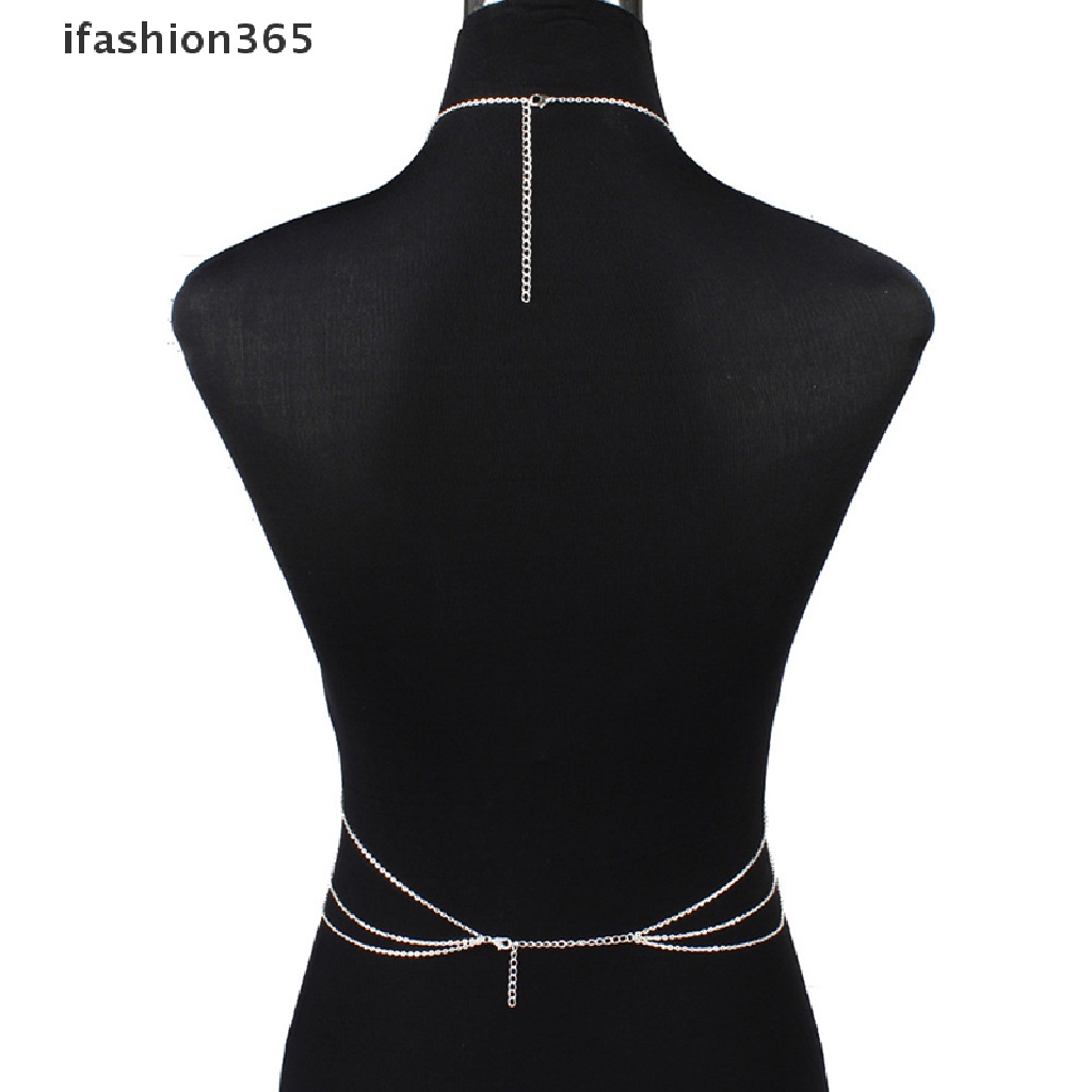 Dây Mắt Xích Đính Ngọc Trai Trang Trí Áo Ngực / Bikini Thời Trang Cho Nữ ifashion365