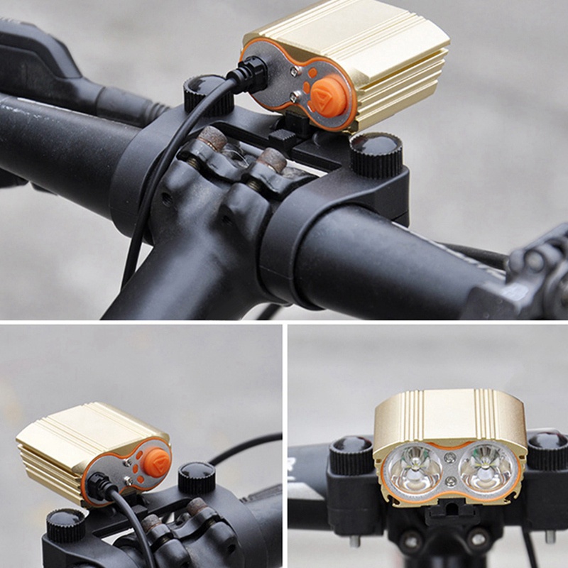 1 Giá Đỡ Đèn Pha Xe Đạp Hai Lỗ Tiện Dụng