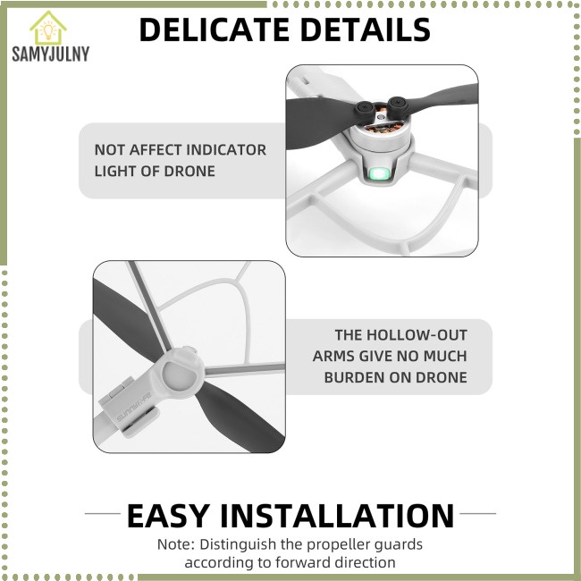 Vòng Bảo Vệ Cánh Quạt Chống Va Đập Tháo Lắp Nhanh Cho Dji Mini