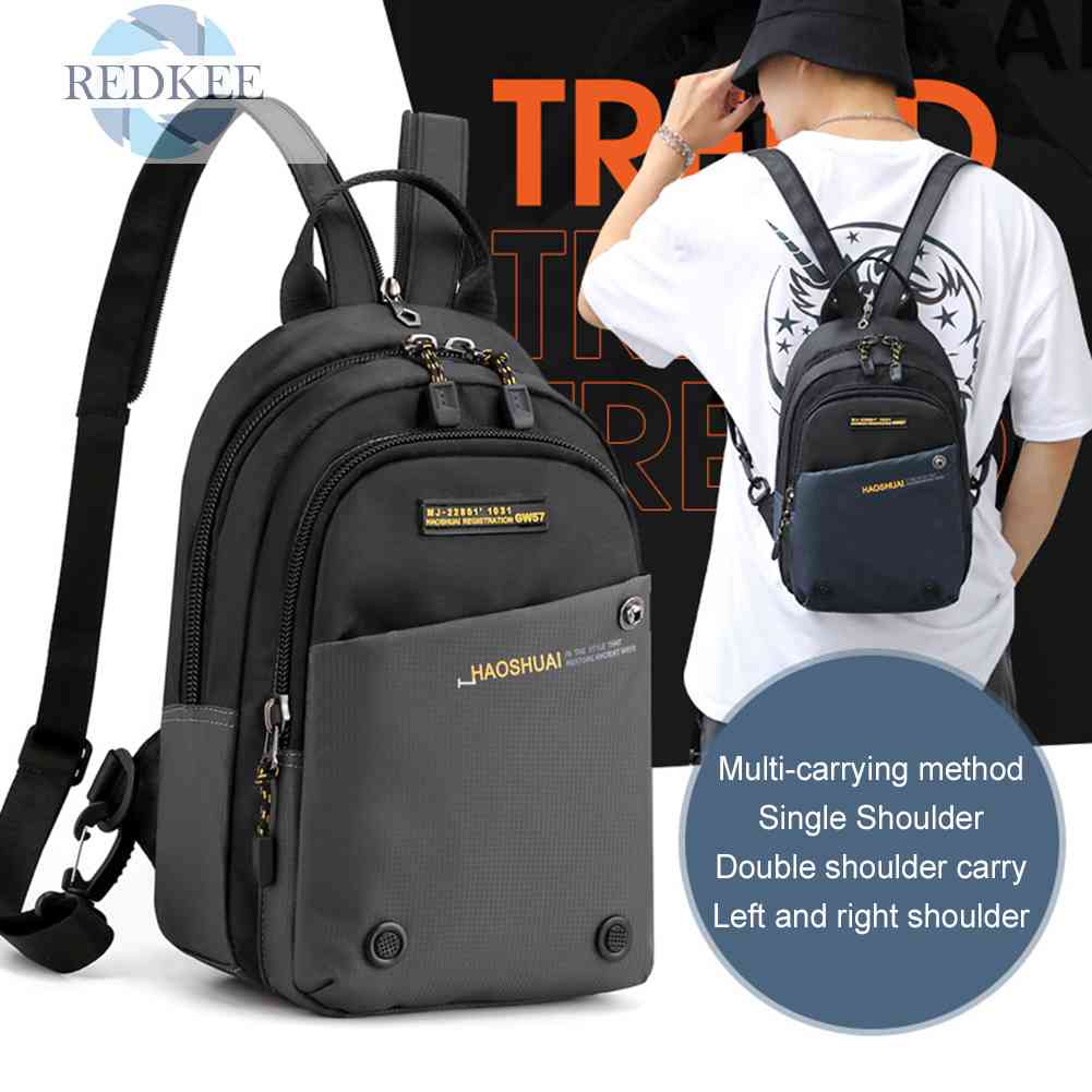 Túi Đeo Chéo Thể Thao Bằng Nylon Tùy Chỉnh Thời Trang Cho Nam