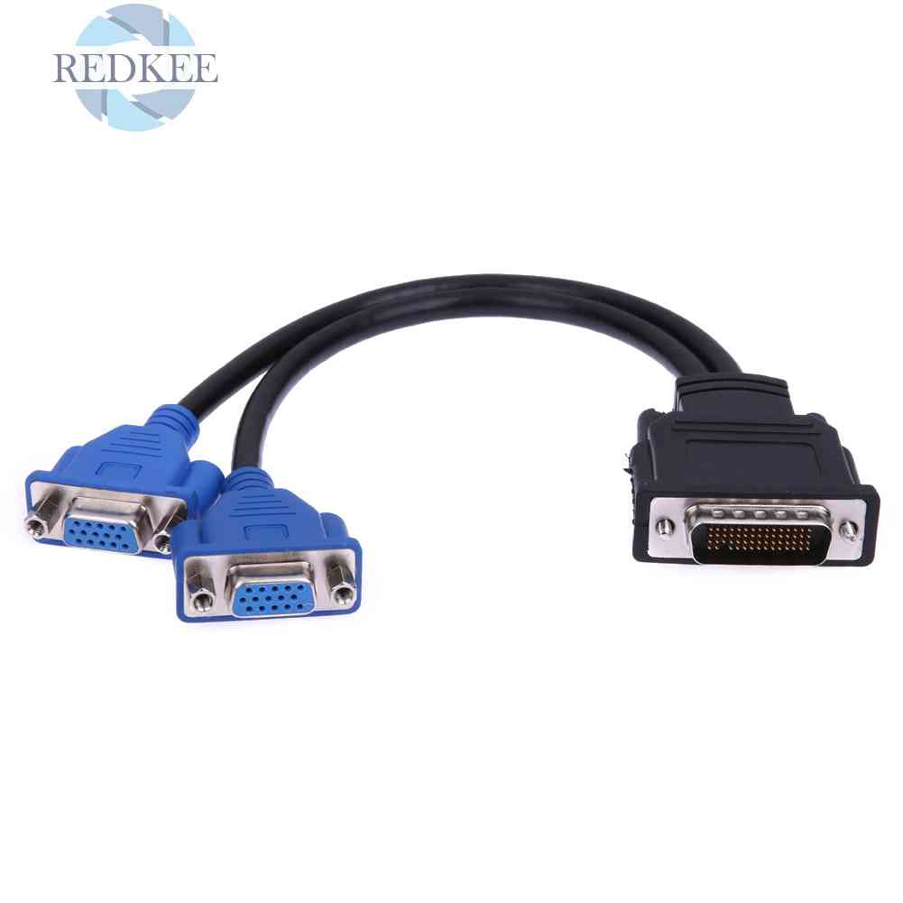 Cáp ChuyểN DMS-59 Pin Sang 2 VGA 15 Pin
