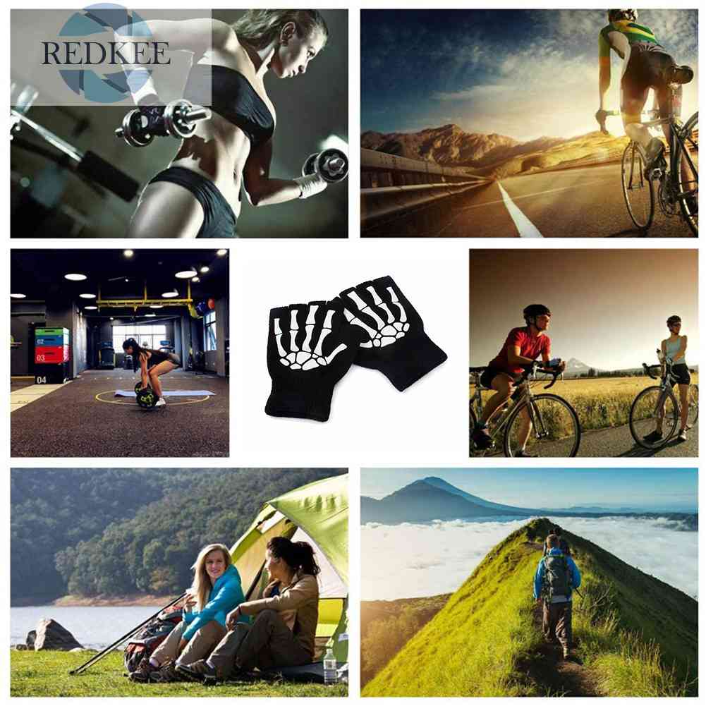 Găng Tay Hở Ngón Thời Trang Cho Nam Và Nữ