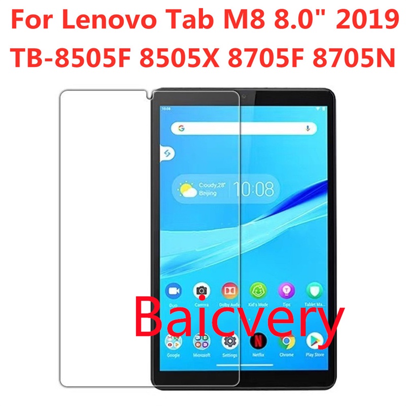 Kính Cường Lực Chất Lượng Cao Bảo Vệ Màn Hình Chống Nổ Cho Lenovo Tab M8 8.0 Inch 2019 TB-8505F 8505X 8705F 8705N