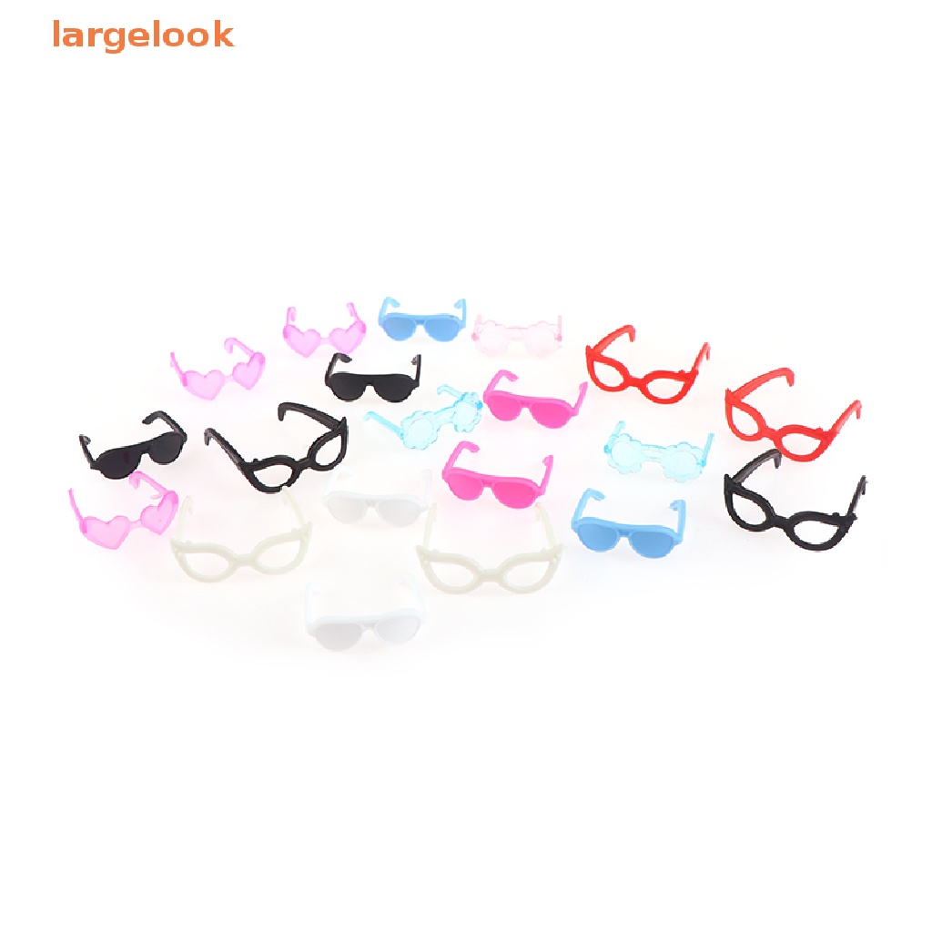 Set 20 Mắt Kính Nhiều Màu Sắc Dùng Để Trang Trí Búp Bê