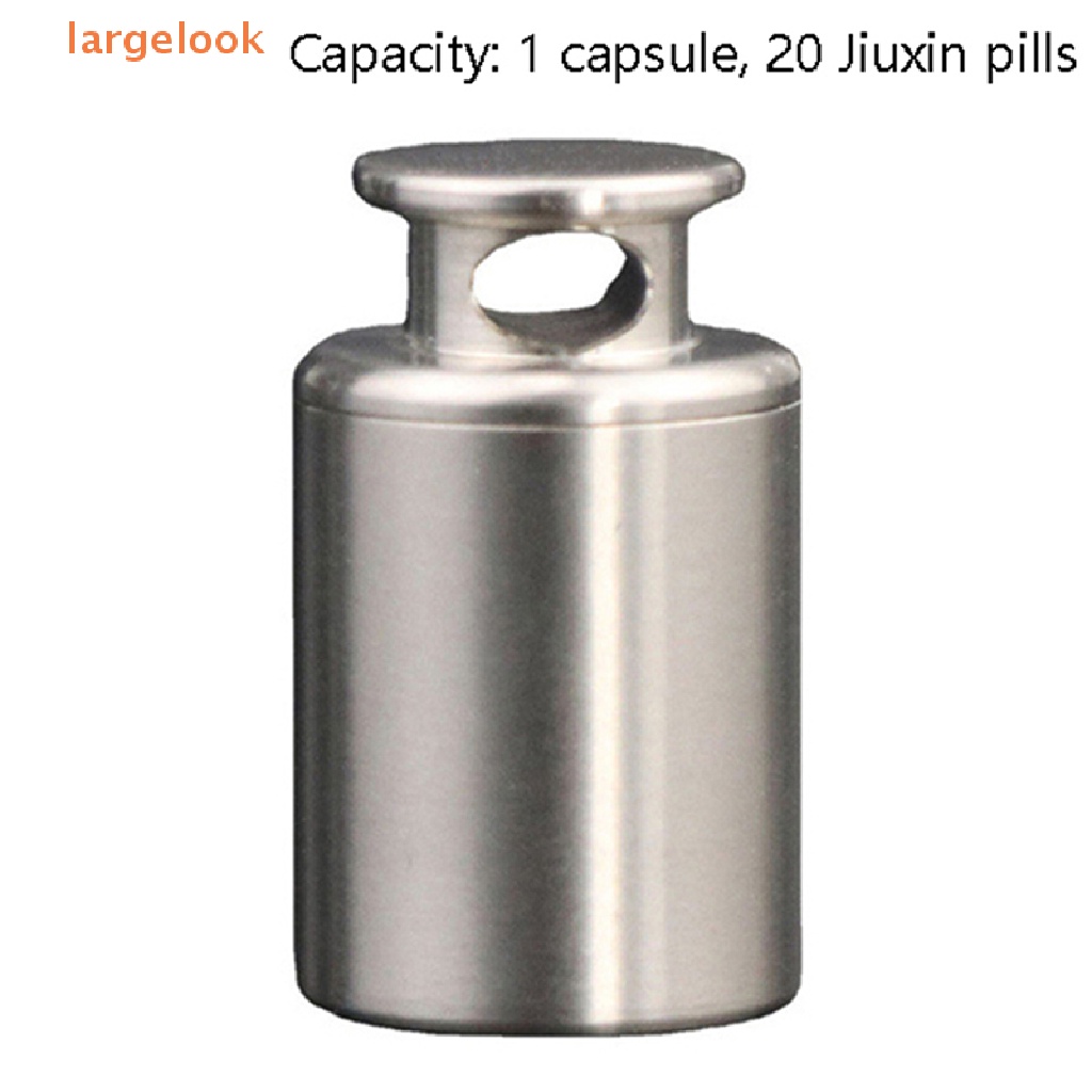 1 Bình Đựng Nước Bằng Titan Nguyên Chất Chống Thấm Nước Thiết Kế Nhỏ Gọn Tiện Dụng