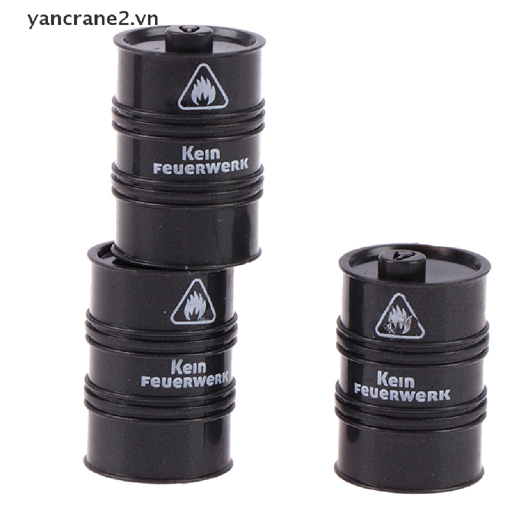 Bộ 10 Khối Đồ Chơi Xếp Hình Trống Hóa Học Diy Màu Đen {yancrane2.vn}