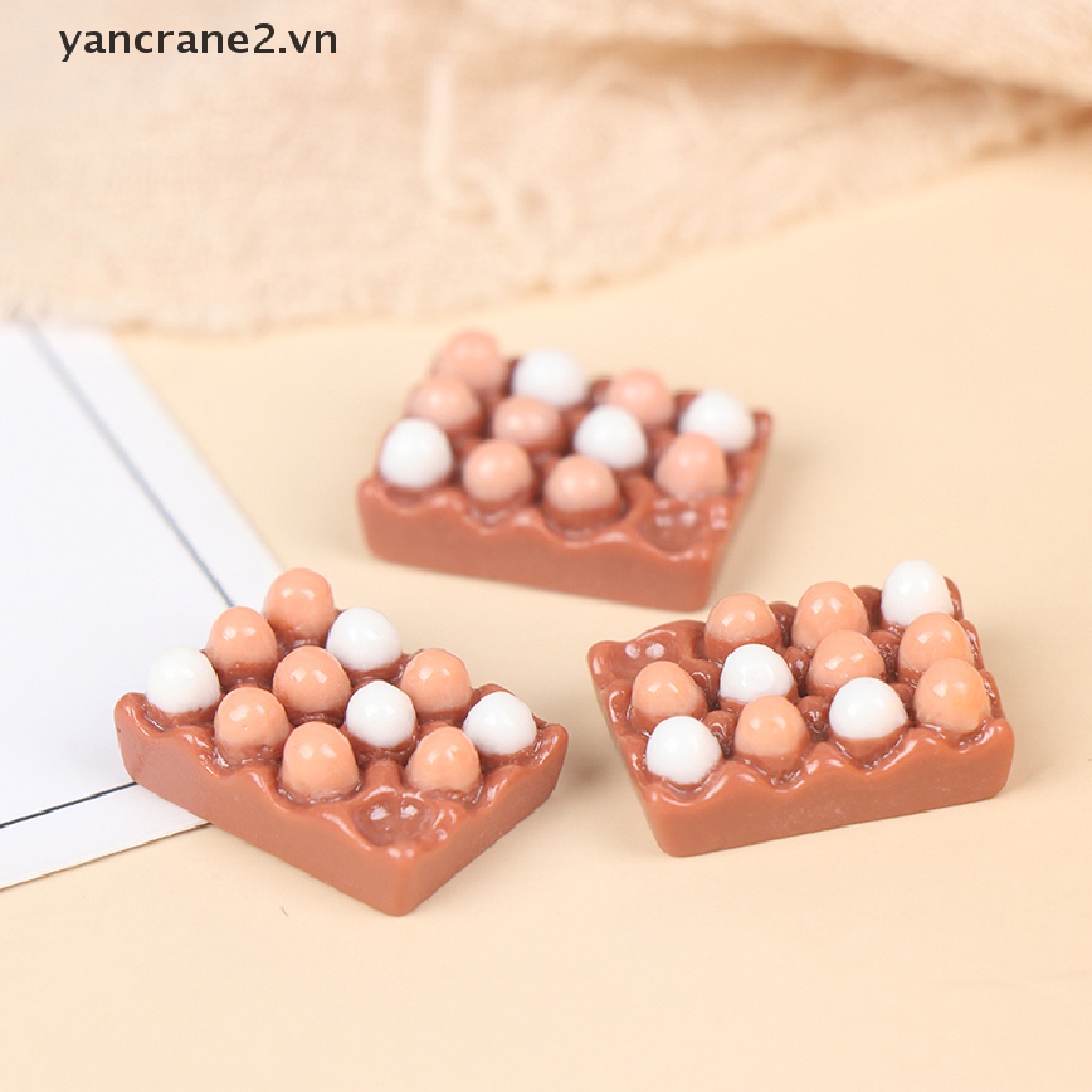 Set 6 Quả Trứng 1: 12 Trang Trí Nhà Búp Bê / Nhà Bếp yancrane2.vn