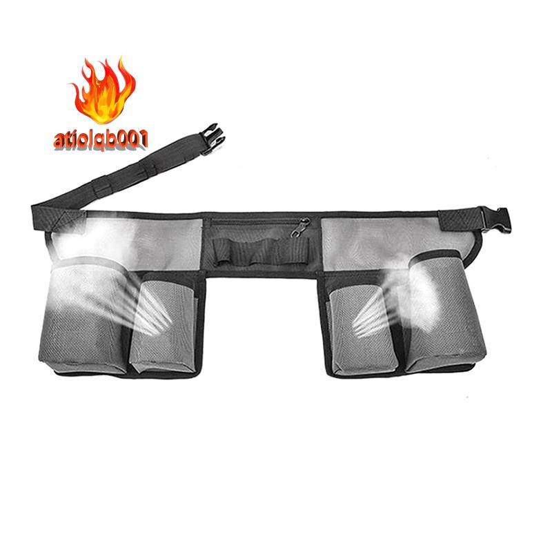 1 Túi Đựng Dụng Cụ Sửa Chữa Đa Năng Màu Đen &amp; Xám