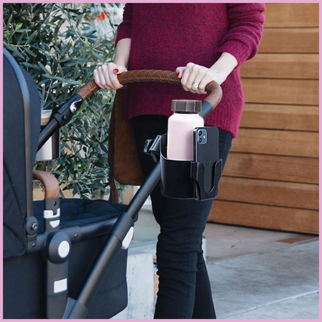Giá Đỡ Điện Thoại Xoay 360 Độ Gắn Xe Đẩy Em Bé Tiện Dụng