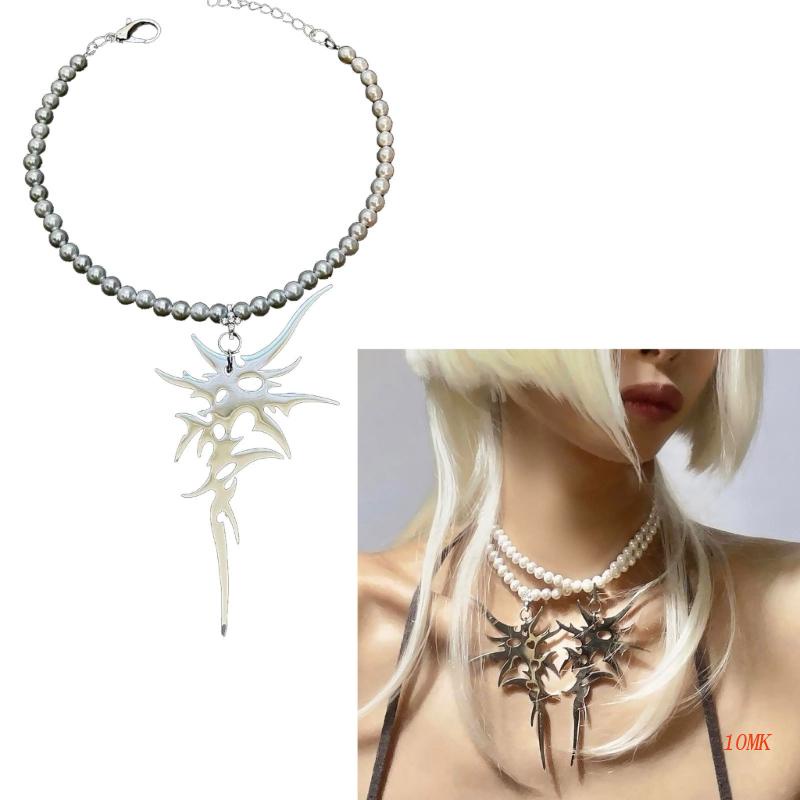 Xiangbao Vòng Cổ Choker Hạt Ngọc Trai Bằng ABS Trang Sức Dự Tiệc Cho Nữ