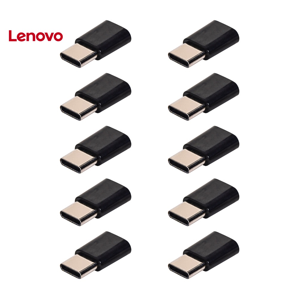 Set 10 Đầu Chuyển Đổi Từ Giác Cắm Type-C Sang Cổng Cắm Micro USB Cho Điện Thoại