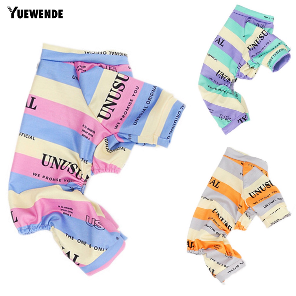 Bộ Áo Liền Quần 3 Màu Dễ Thương Cho Thú Cưng