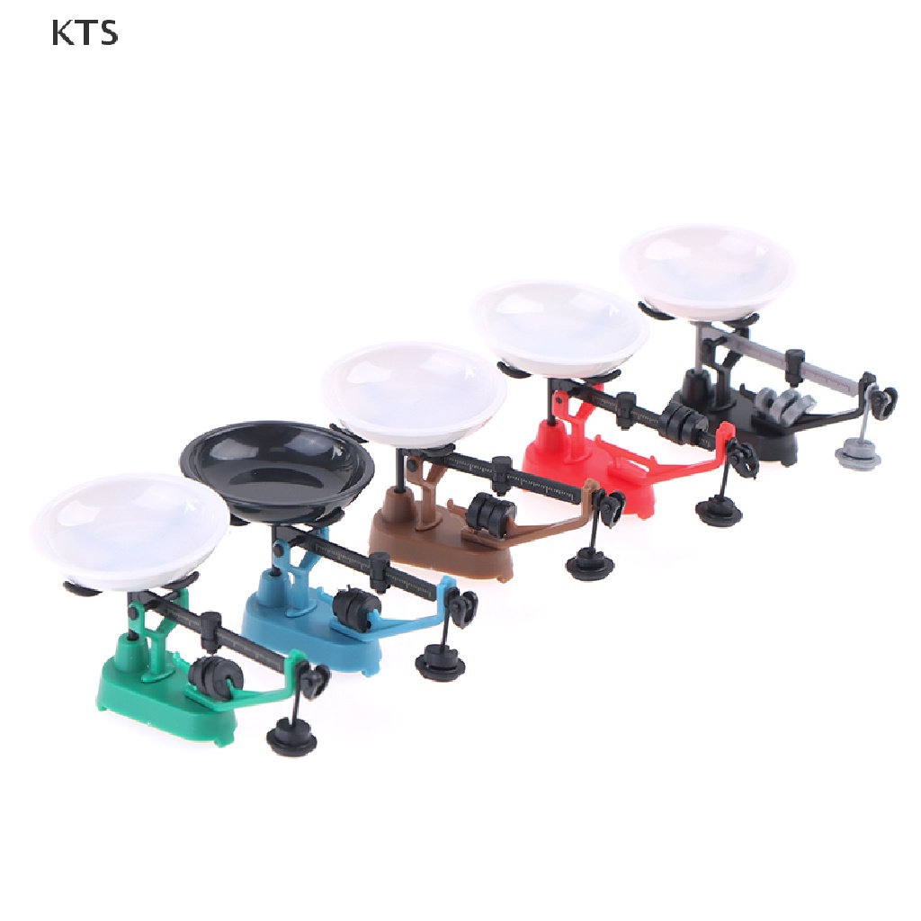 Cân Đồ Chơi Mini Màu Sắc Xinh Xắn Dùng Để Trang Trí Nhà Búp Bê