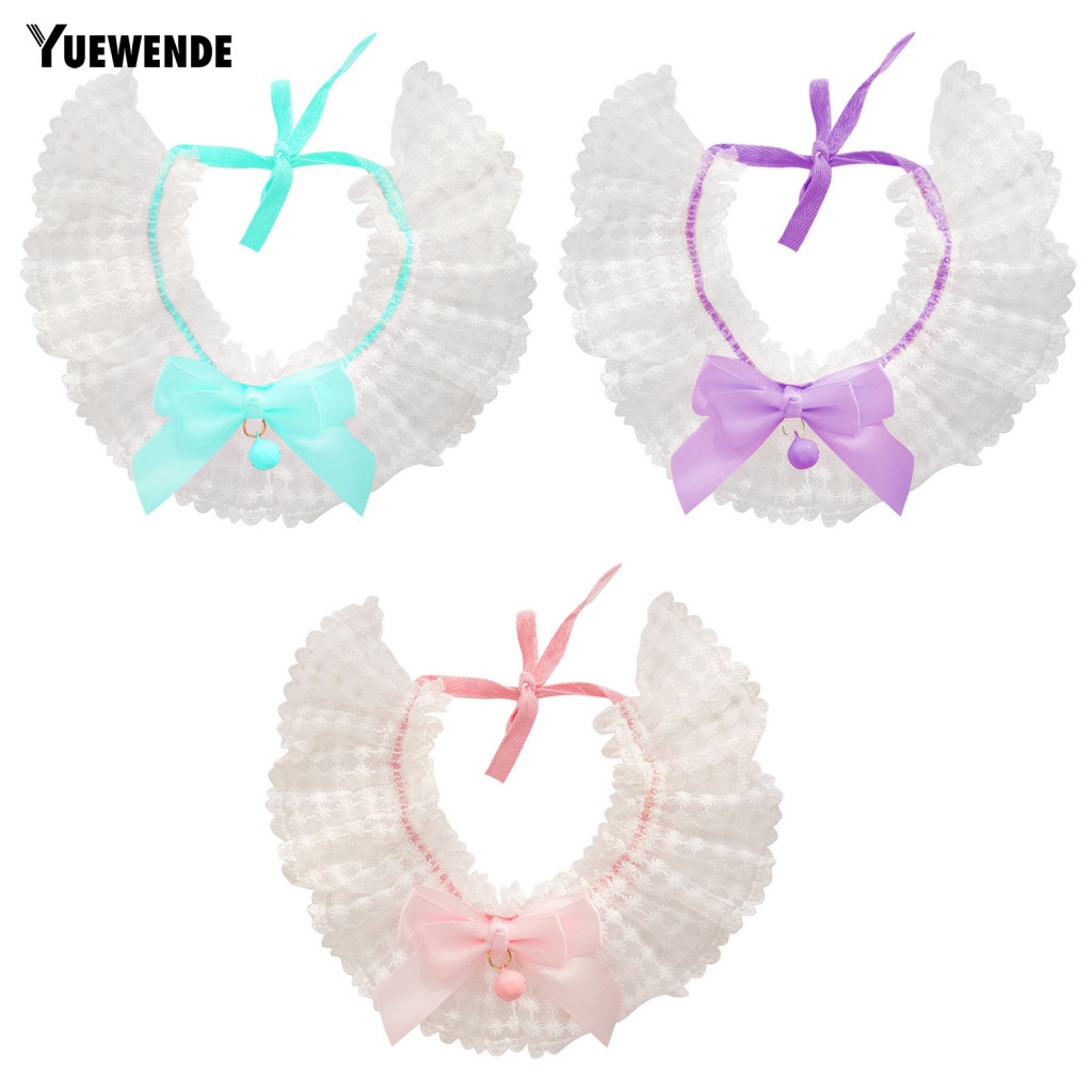 Yếm Ren Đeo Cổ Dắt Thú Cưng Đi Dạo Không Mùi YE.B