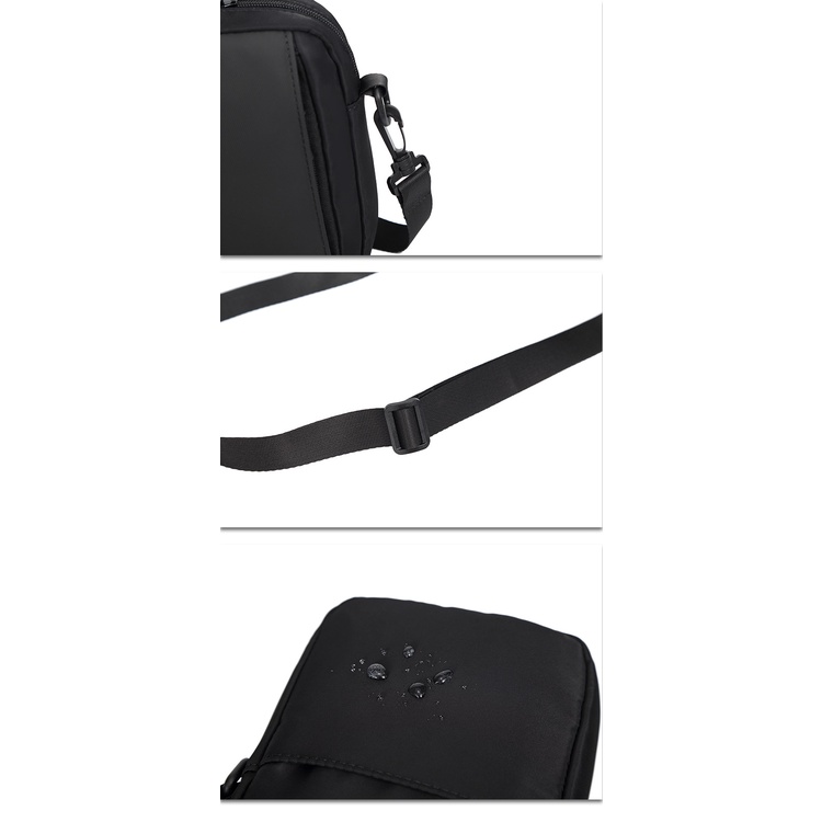 Túi Đựng Điện Thoại Đeo Vai Bằng Vải Oxford Chống Nước Dành Cho Nam