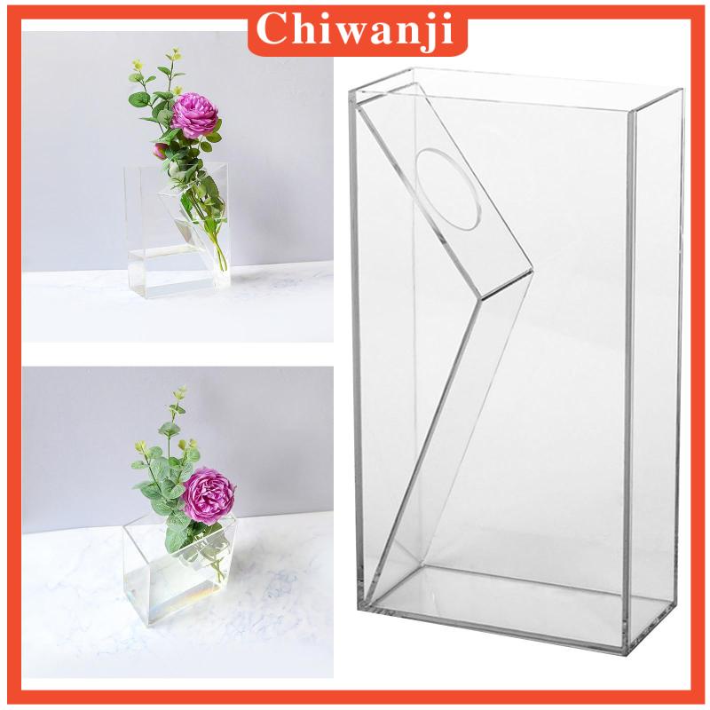 Lọ Hoa Bằng Acrylic Trong Suốt Sáng Tạo Độc Đáo Trang Trí Nhà Cửa / Tiệc Tùng