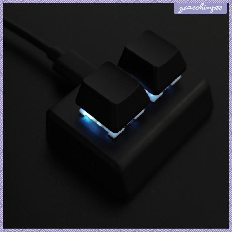 Bộ Bàn Phím Copy and Paste 2 Nút USB Mini 2 Phím Cho Vẽ