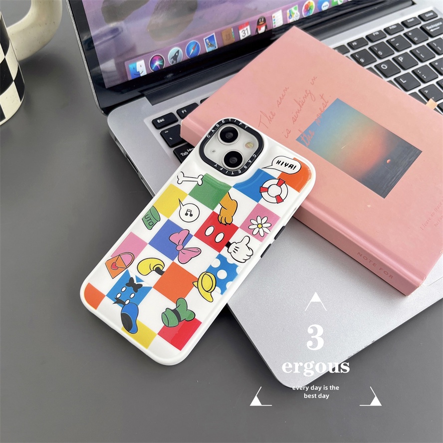 Ốp Điện Thoại Nhiều Màu Sắc Bắt Mắt Cho iPhone 14 13 12 11 Pro Max Se 2020 X XR Xs Max