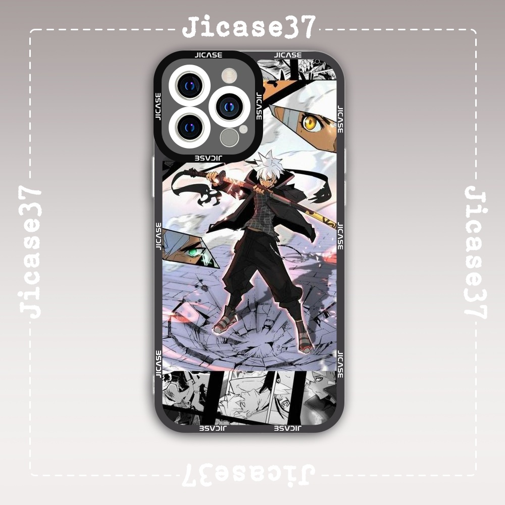 Ốp lưng iphone cạnh vuông Jicase Project Divider Manhwa Hàn Quốc Collage Aesthetic