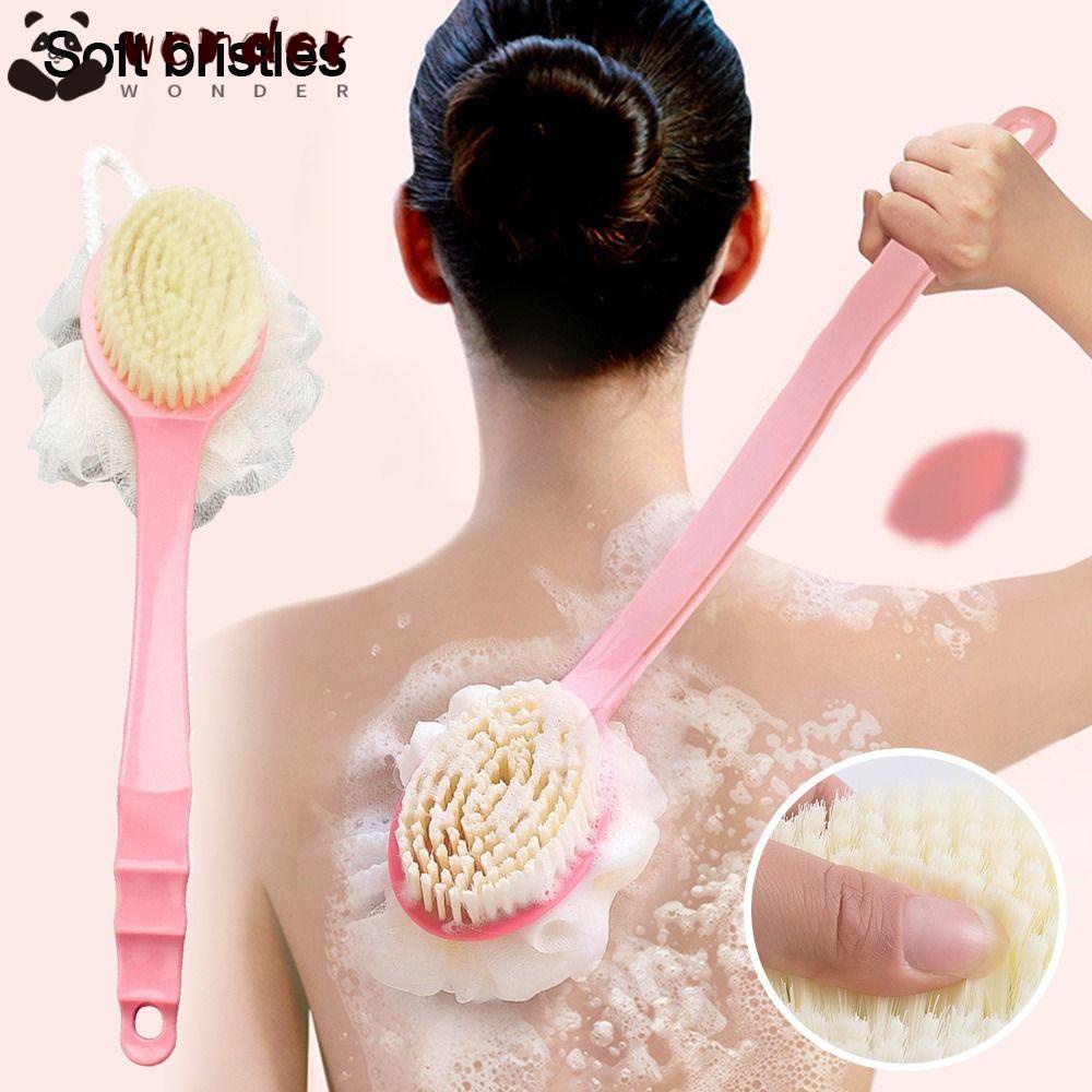 Bàn Chải Tắm Cán Dài Tẩy Tế Bào Chết Tiện Dụng