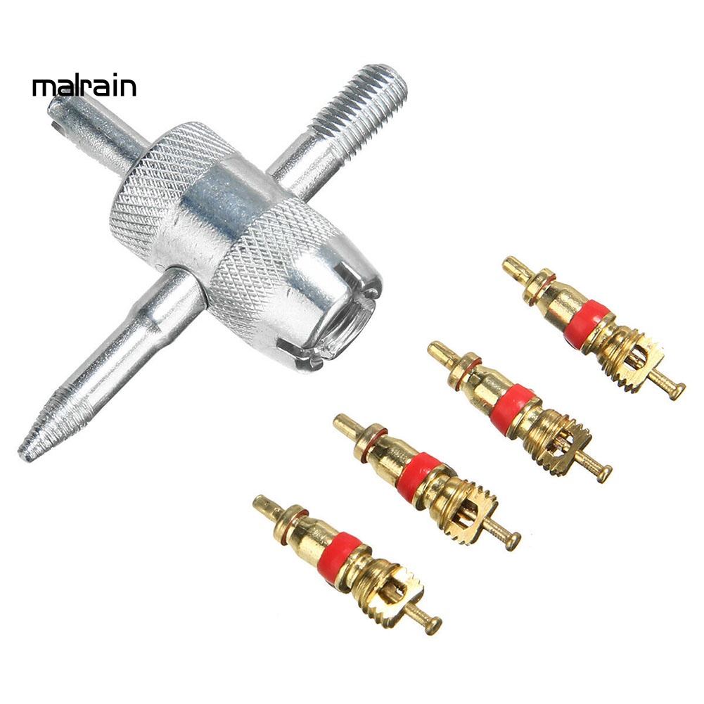 Set 5 Dụng Cụ Tháo Lốp Xe Đạp 4 Chiều Tiện Dụng