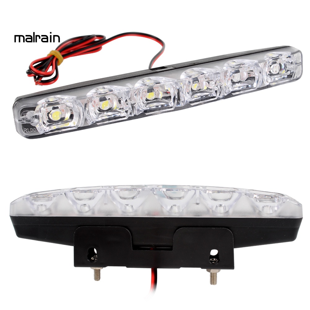 Bộ 2 Đèn Tín Hiệu DRL Chống Thấm Nước Chuyên Dụng Cho Xe Hơi