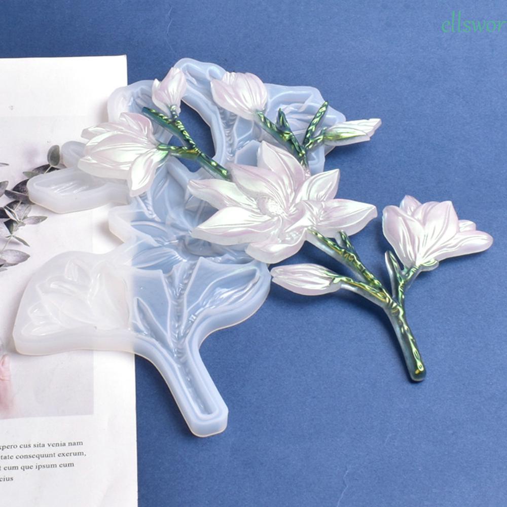 Khuôn Làm Đất Sét Thủ Công Hình Cành Hoa Thanh Lịch