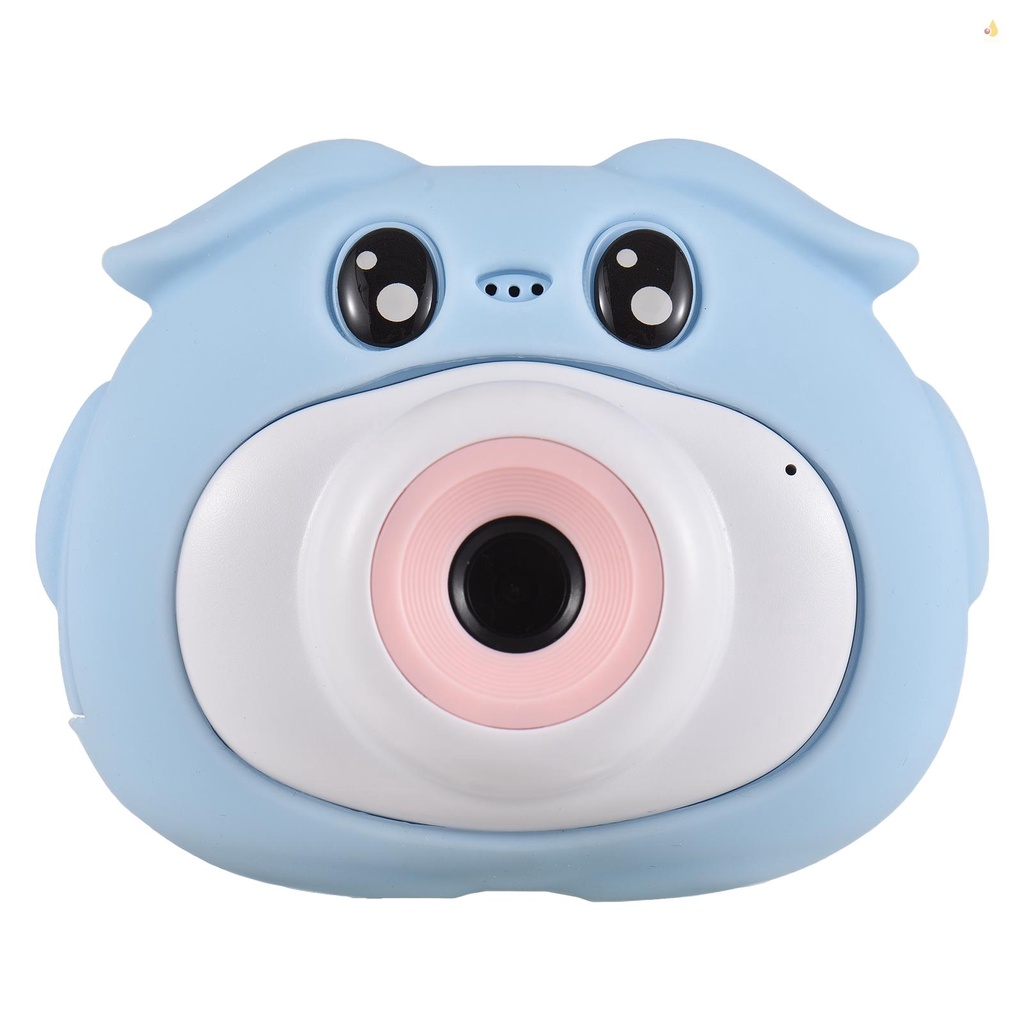 Máy Ảnh Kỹ Thuật Số Mini 1080P Màn Hình Kép 2.0 Inch IPS 4X Zoom Kèm Khung Ảnh Dễ Thương Cho Bé