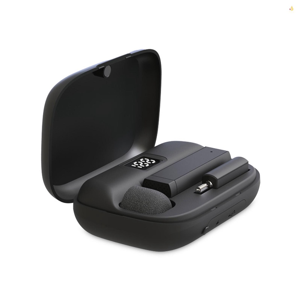 Bộ Micro Mini Đa Hướng Dạng Kẹp Loại Bỏ Tiếng Ồn Thông Minh ENC Kèm Hộp Sạc Cho Andr