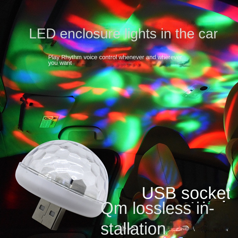 Đèn LED RGB Xoay Được Có Thể Hoạt Động Bằng Giọng Nói Cho Điện Thoại Android Apple