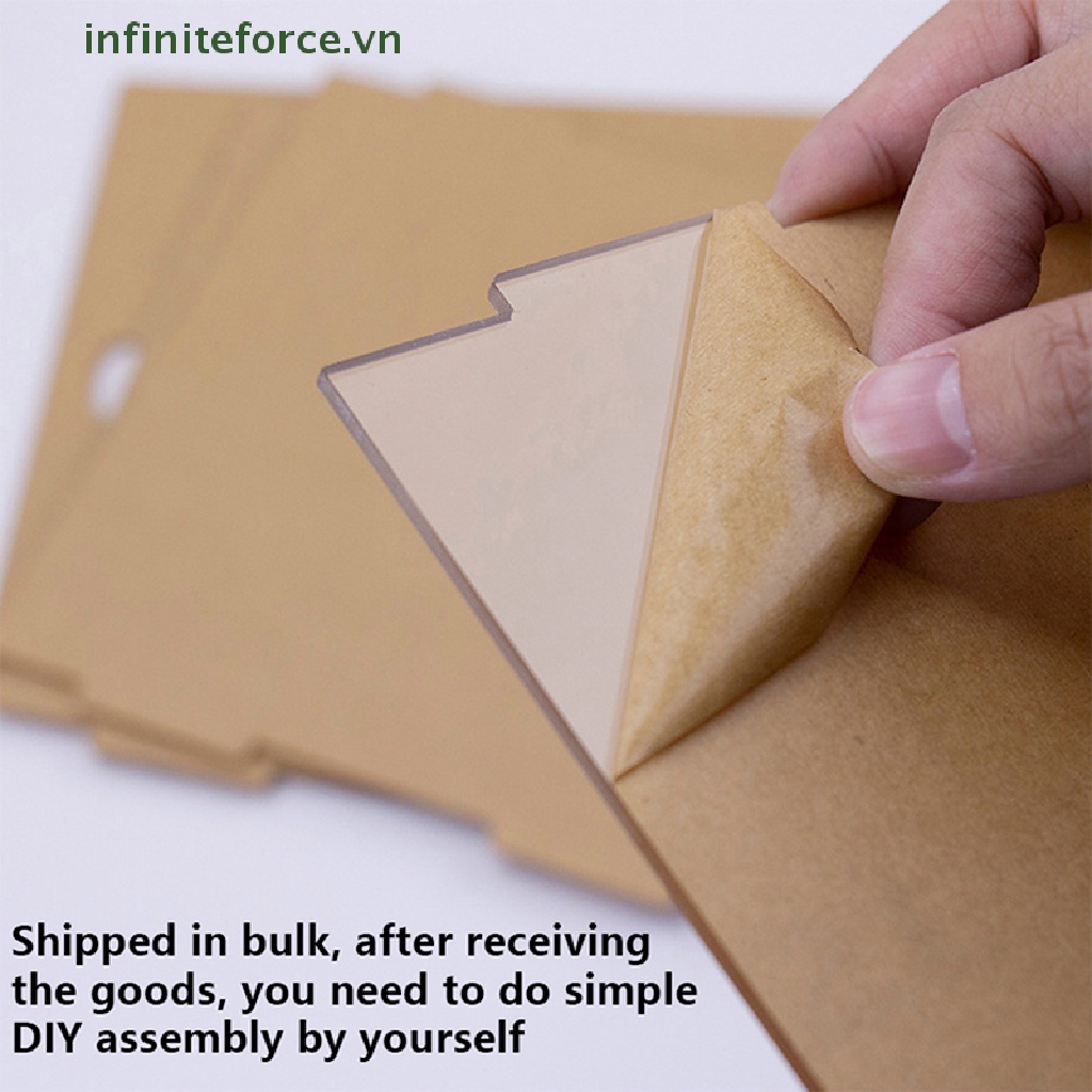 Hộp Trưng Bày Mô Hình Búp Bê Trong Suốt Chống Bụi DIY