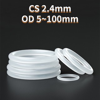Vòng đệm cao su silicone hình chữ o cs2.4mm * od8mm-100mm
