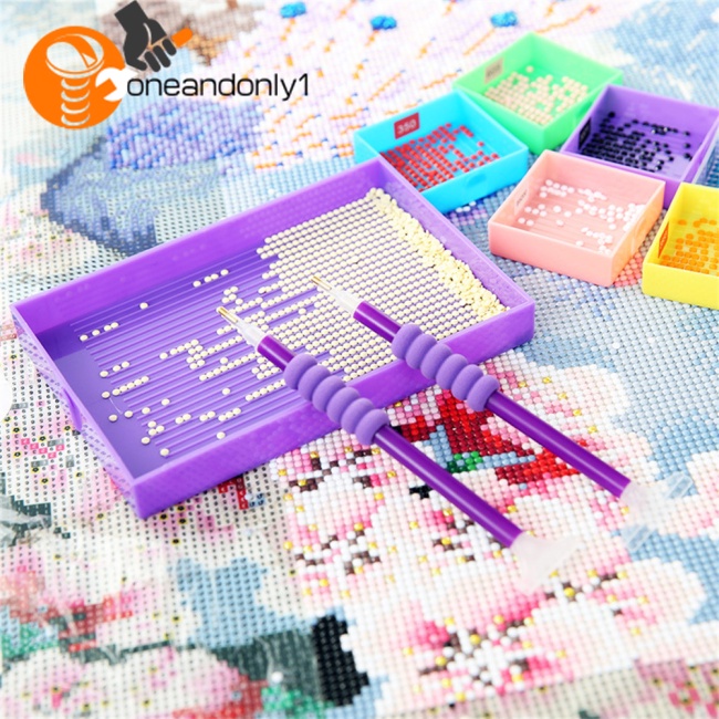 Bộ Dụng Cụ Làm Tranh Đính Đá Diy Đa Năng Dành Cho Người Mới Bắt Đầu