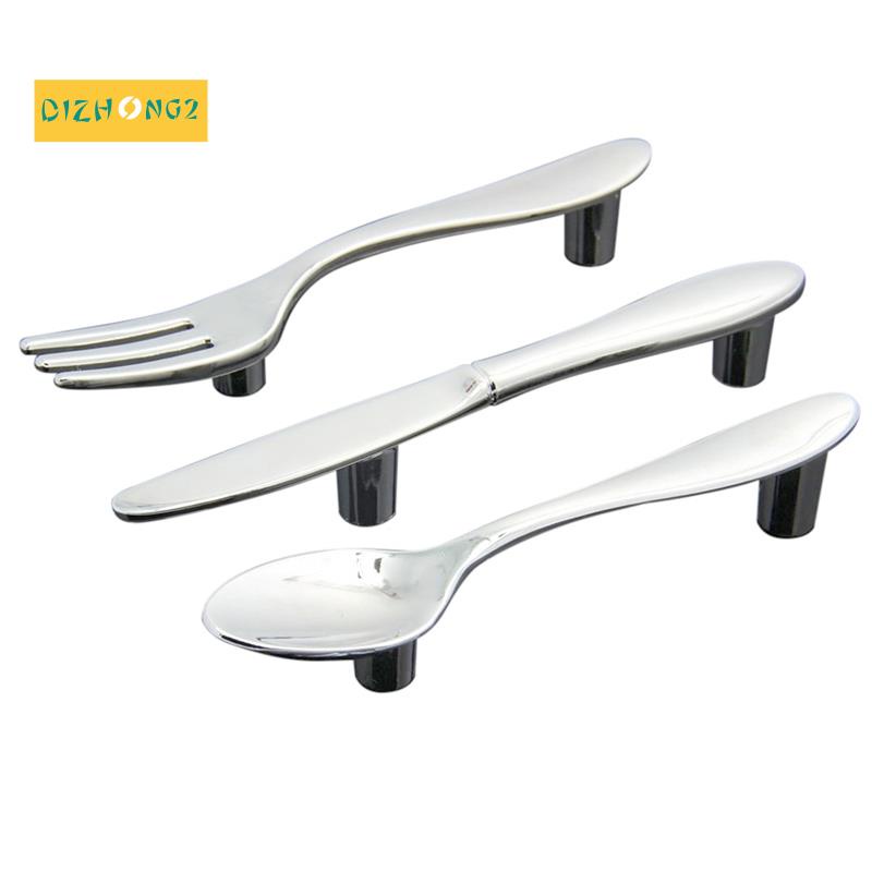 Set 3 Tay Nắm Ngăn Kéo Tủ Bếp Màu Bạc