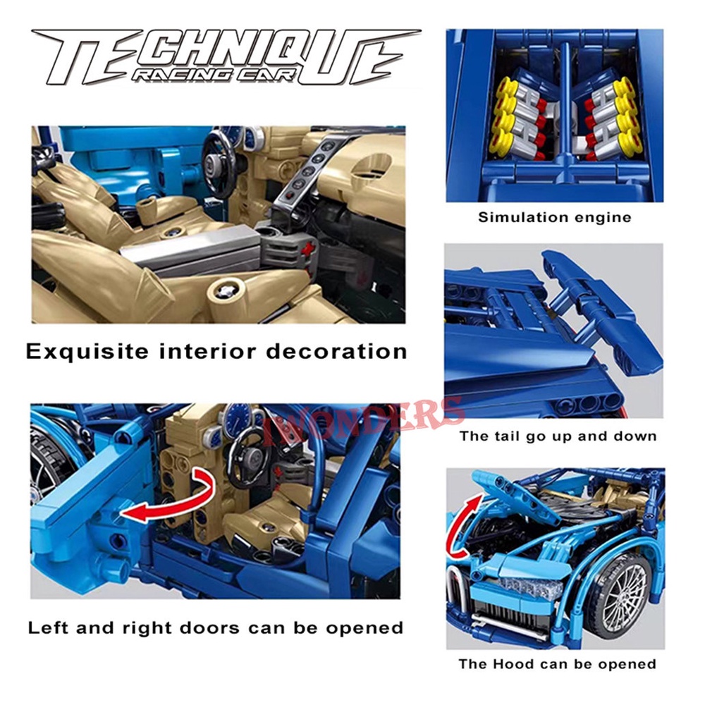 Mô Hình Xe Ô Tô Bugatti Lambor FKP 37 Màu Đen Hồng Với Tỷ Lệ 1: 14