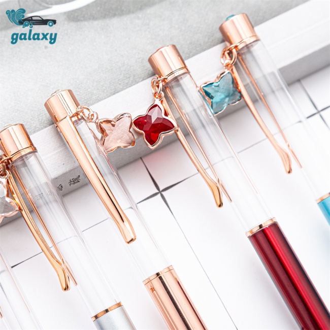 Galaxy Bút Bi Rỗng Hình Cỏ Bốn Lá Xinh Xắn Cho Học Sinh