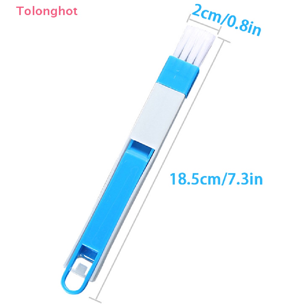 Set 2 Bàn Chải Làm Sạch Rãnh Cửa Sổ / Bàn Phím Máy Tính Đa Năng