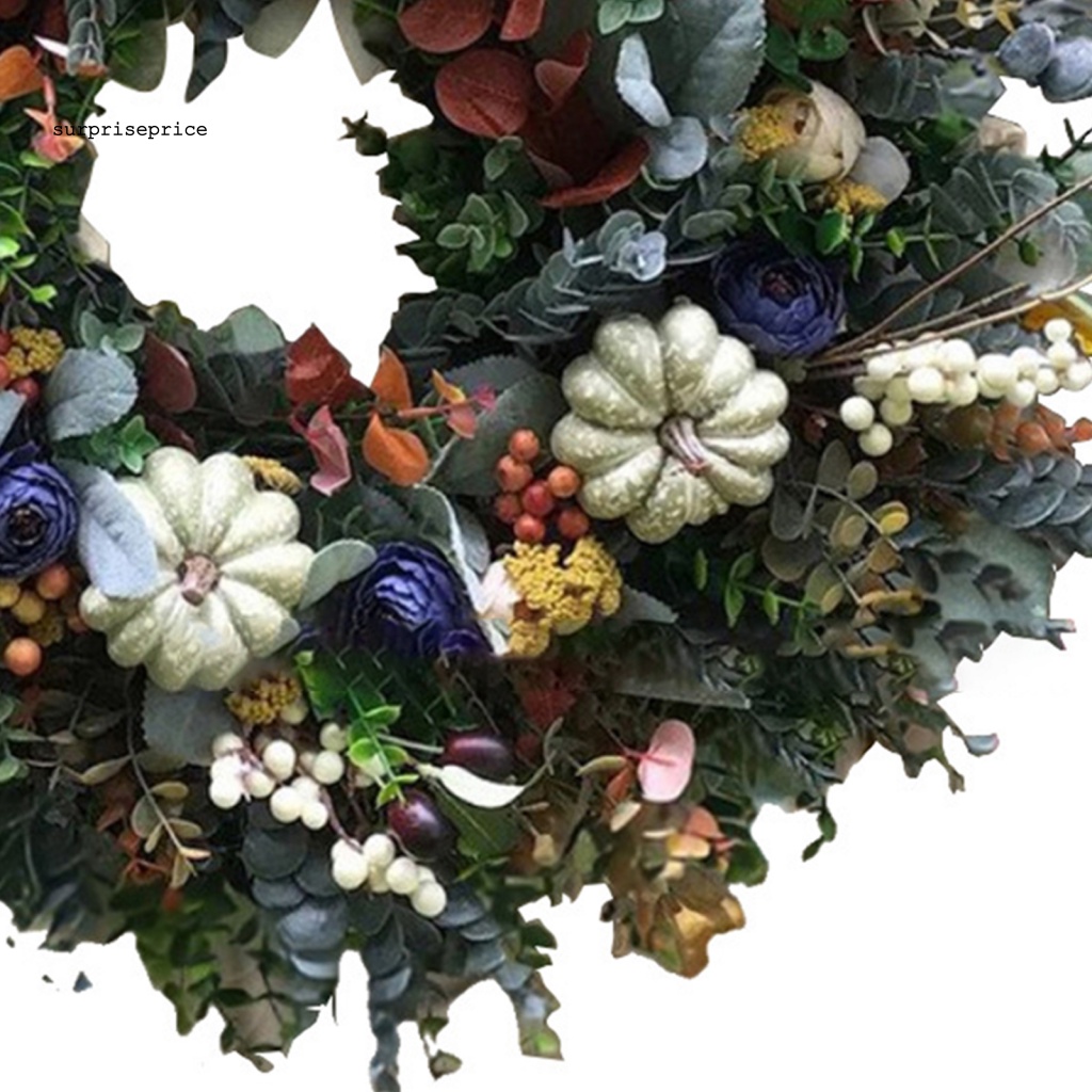 Vòng Hoa Nhân Tạo Thiết Kế Nhỏ Gọn Tinh Tế Trang Trí Cửa Dịp Giáng Sinh / Tiệc Tùng