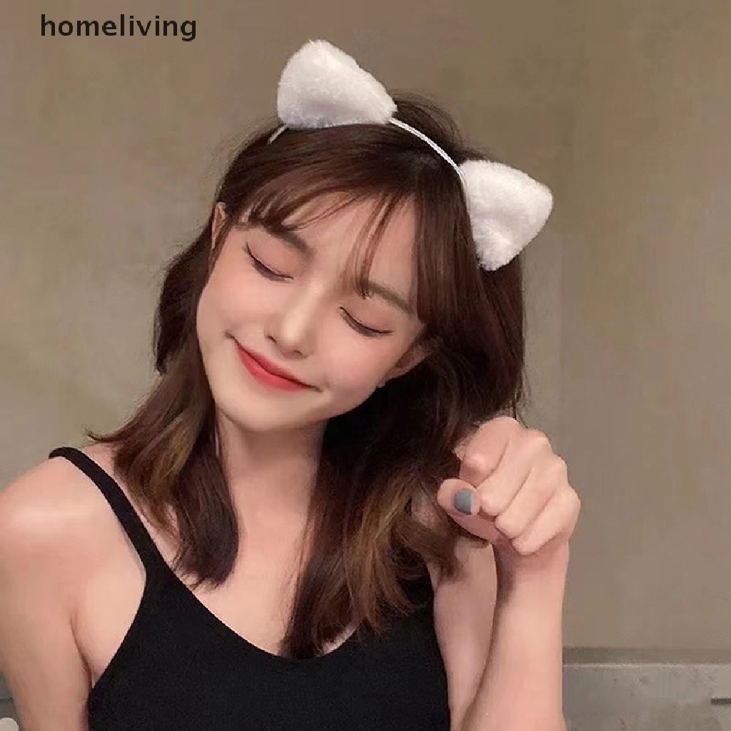 Băng Đô Tai Mèo Nhồi Bông Dễ Thương Dành Cho Nữ