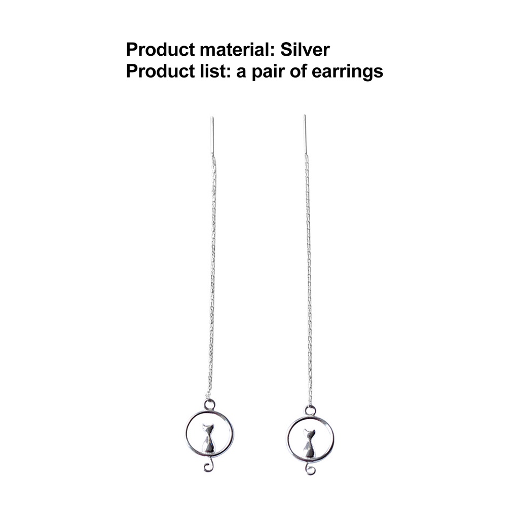 1 Đôi Bông Tai LK-1 Hình Mặt Trăng / Động Vật Thời Trang Dành Cho Nữ