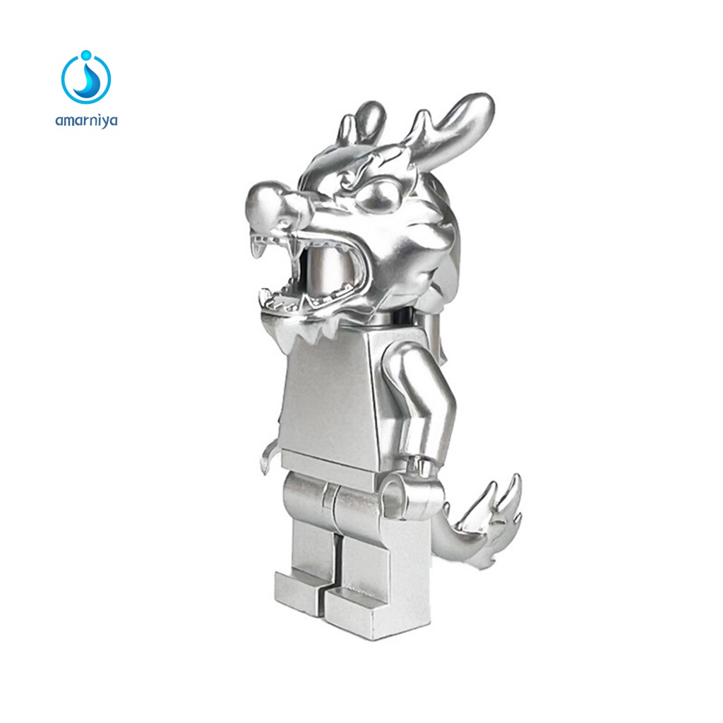 Mô Hình Đồ Chơi Lắp Ráp Nhân Vật Người Rồng Mini Trong Phim Năm Mới Dùng Làm Quà Tặng